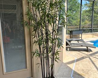#53 - $50.00-$60.00 each - Outdoor Faux Bamboos plant 7'x3'