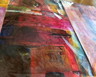 #33 - $40.00 each - Collection of original art work Pam Wynn 22x30 no frames