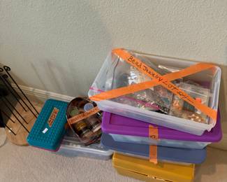 Lots of beads for jewelry making