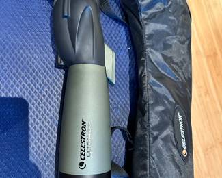 #166 - $100.00 - Celestron Ultima 80 20-60x80 Straight Spotting Scopes