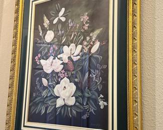 #12 - $140.00 - Magnolia Barbara Louque 287/1000 -32x39