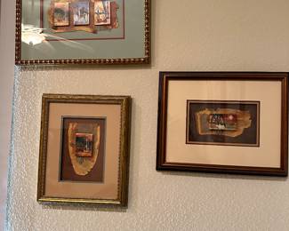 #44 - #45 - #46 -$90.00 each - 3 pictures, Pam Wynn original painting miniature on clay