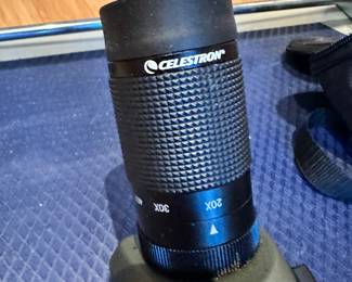 #166 - $100.00 - Celestron Ultima 80 20-60x80 Straight Spotting Scopes