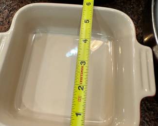 #139 - $84.00 - Le Creuset set of 6 square dishes or $14 each