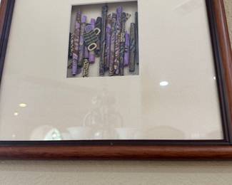 #58 - $46.00 each - Pam Wynn 14x15 Bamboos purple (2 available)