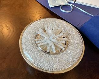 #107 - $90.00 - Swarovski crystalline tea light 905354