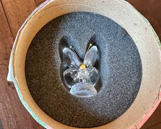 #121 - $40.00 - Swarovski butterfly 434002- 7639NR55