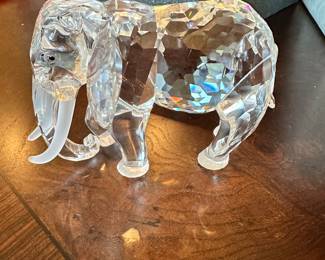 #124 - $90.00 - Swarovski "inspiration Africa" Elephant 1993