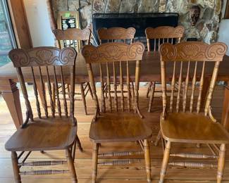 #42 - $400  6 Dining Chairs