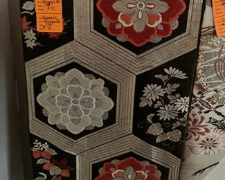 #94 - $70 Kimono Sari 158"Long (Hexagons)