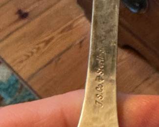 #31 - $1,500 Sterling set of flatware "Martele" - J.S & Co (Joseph Seymour)   Total 80 pieces - 74.79 oz