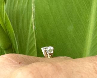 #83 - 14kt yellow gold setting 0.97 ct - size 8.5 - $2,285.00