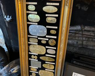 #36 - $200 - framed Japanese currency 16x36