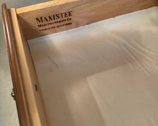 #76 - $275 - Manistee Michigan 8 drawers dresser 55x19x54 & with mirror 44x33