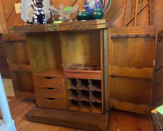 #51 - $550 Asian bar/ server top 36Wx18Dx41H