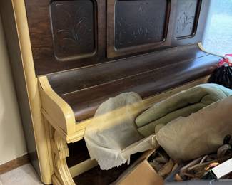 #21 - $250 - Antique piano 63W X 27D X 53 1/2H