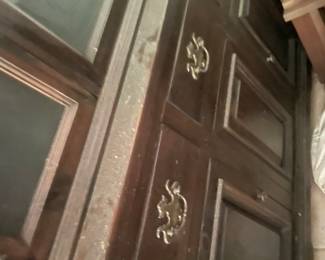 #88 - $120  China Cabinet  45 1/2H X 17D X 74H
