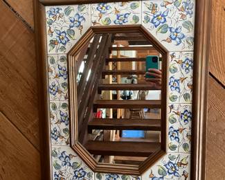 #48 - $48 Mirror with tiles 