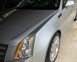 2011 CADILLAC CTS V6 3.6 liter 49,334 miles for Silent Bids only - bids close Monday Noon after the sale 9.16 - Start bid $8K. 