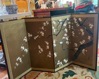 3/#65 - $150 Short panel screen - Wall Hanging
