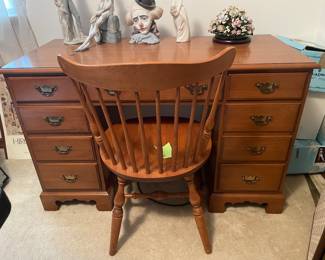 #73 - $240 	Manistee Michigan desk with chair 48x22x30
