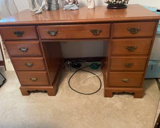 #73 - $240  Manistee Michigan desk with chair 48x22x30
