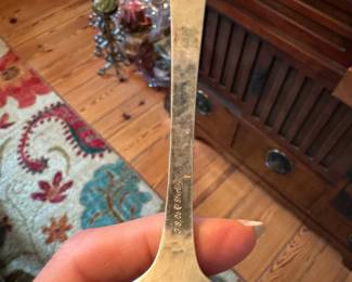 #31 - $1,500 Sterling set of flatware "Martele" - J.S & Co (Joseph Seymour)   Total 80 pieces - 74.79 oz