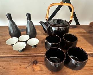 Japanese Sake Set and Tea Set 