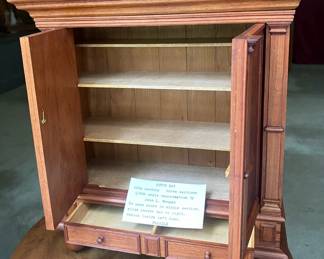 Exceptional Miniature hand crafted by Jack Mangan