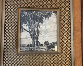 Luigi Lucioni Etching