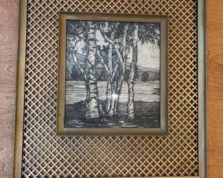 Luigi Lucioni Etching