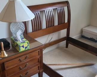 MCM twin beds and nightstand - in pristine condition!