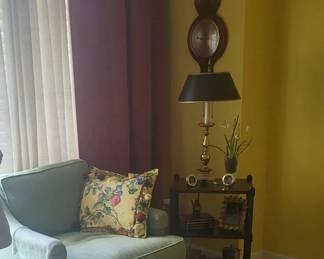 Diminutive club chair