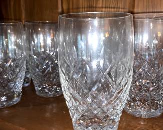 Crystal Ice Tea Glasses Waterford