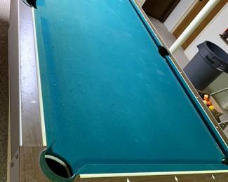 Vintage Pool Table