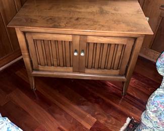 One of a Pair of End Tables