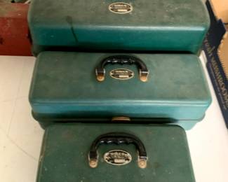 Vintage Tackle Boxes by Umco