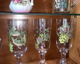 Painted Glassware