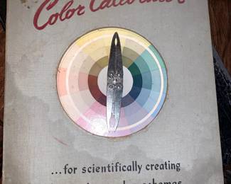 Vintage Color Calibrator Folder 1940s
