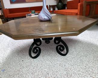 Metal Base of Octagonal Coffee Table