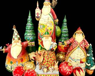 a Large Collection Jim Shore Figures