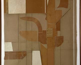 Otis Huband Mixed Media "Sentinel" 40"x56"