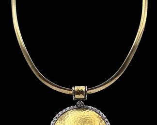 5c John Hardy Palu Pendant Ss 22K