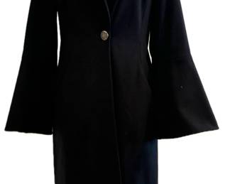 Chanel Full Length Wool & Cashmere Coat with Shawl Collar