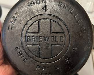 Griswold cast iron skillet