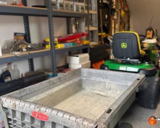 Rubbermaid Riding Lawnmower Trailer