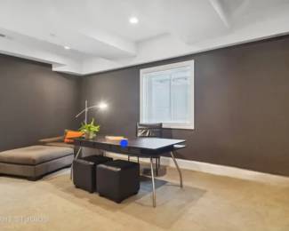 Contemporary, Office Desk, Design within Reach. Room & Board Chair w/ Ottoman