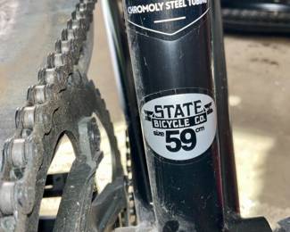 State Bicycle Co, RevZilla,  bicycle, 4130 Chromoly Steel Tubing, 59cm