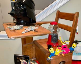 Vintage, School Desk, Star Wars 