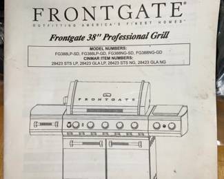 Frontgate, 38" Professional Grill